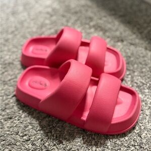 NEW Pink Slide Sandals